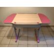 PROFI 3 32P319 juhar íróasztal, rózsaszín kiegészítőkkel - HASZNÁLT!!